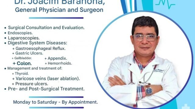 Dr Joacim Barahona General Physician and Surgeon