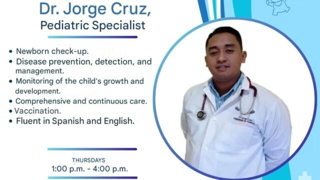 Dr. Jorge Cruz, Pediatric Specialist English Poster