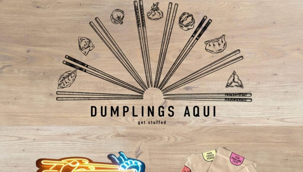 Dumplings Aqui Website Page
