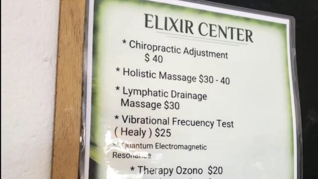 Elixir Centre Price list