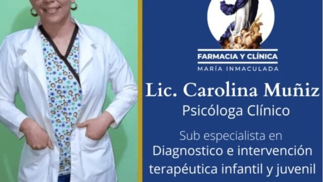 Lic Carolina Muniz, Clinical Psychologist