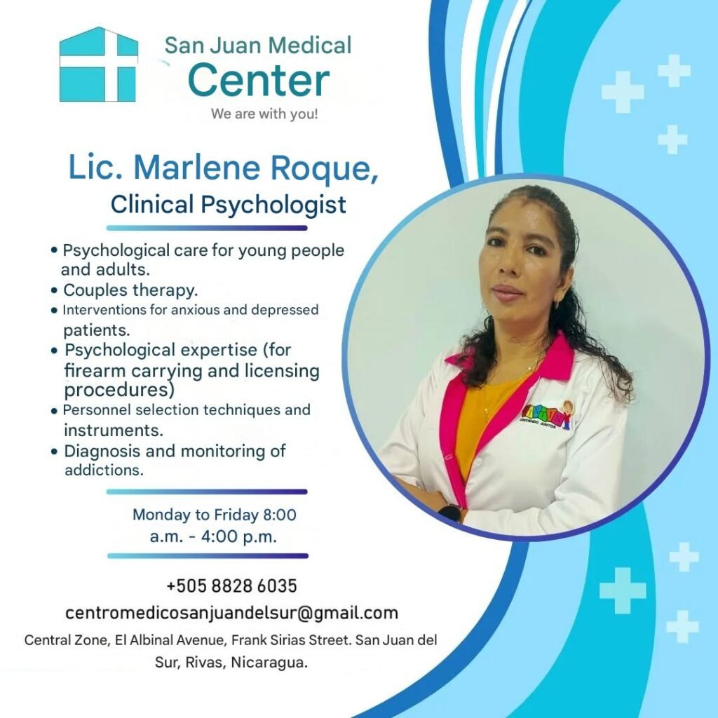 Lic. Marlene Roque, Clinical Psychologist English Poster