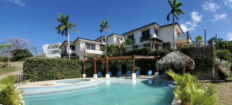 Elegant two-story oceanview villa with private terrace and pool access at Bahía del Sol Villas & Condominiums in San Juan del Sur, Nicaragua