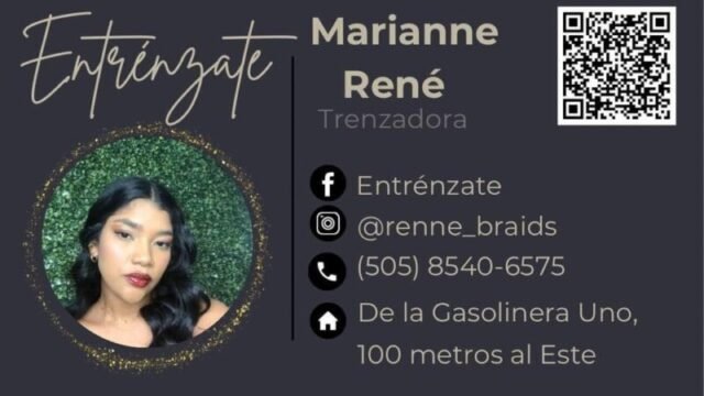 Braiding and hair styling services at Entrénzate Braids Studio in San Juan del Sur, Nicaragua