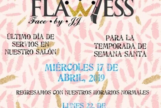 FlawlessFacebyjj beauty salon in San Juan del Sur, Nicaragua, offering professional makeup and hair treatments