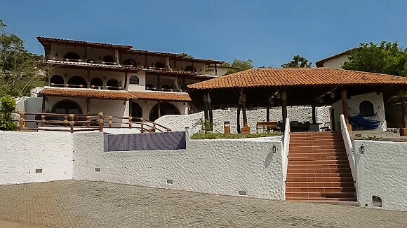 Panoramic view of Villas de Pelican overlooking San Juan del Sur bay