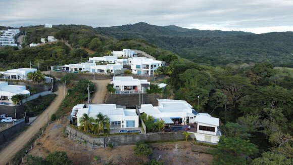 Exterior view of Spectacular 3000 sq. foot Oceanview Villa with private pool overlooking the Pacific Ocean in San Juan del Sur