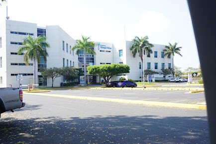 Hospital Vivian Pellas main entrance in Managua, Nicaragua