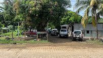Exterior view of Carfran Taller Automotive Services in San Juan del Sur, Nicaragua