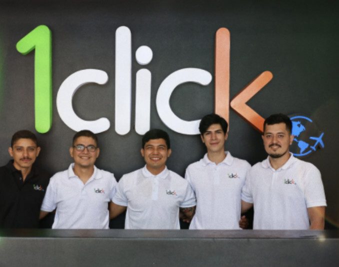 1Click Nicaragua – US & Panama to Nicaragua Shipping, Customs & Delivery - Image of 1Click wording and staff