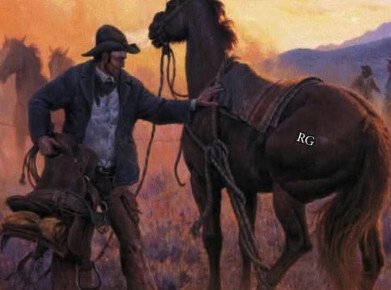 Carlos Cabrera Farrier - image of farrier and horse