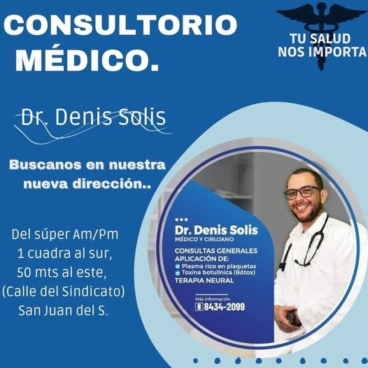 Dr Denis Solís providing community medical care in San Juan del Sur Nicaragua