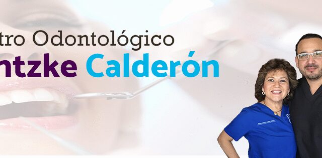 Exterior signage of Centro Odontológico Pentzke Calderón in Managua