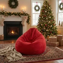 Assorted custom bean bags and puff chairs by decopareti in Nicaragua