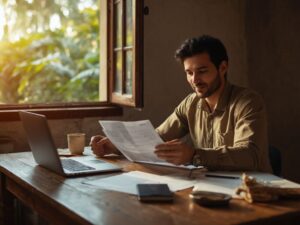 Working Legally in Nicaragua 5 Things to Know U.S. citizen reviewing documents for Working Legally in Nicaragua