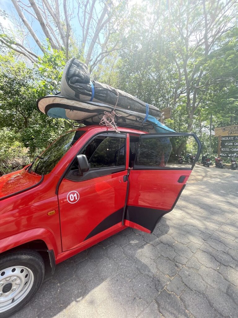 Ray crazy taxi Ometepe