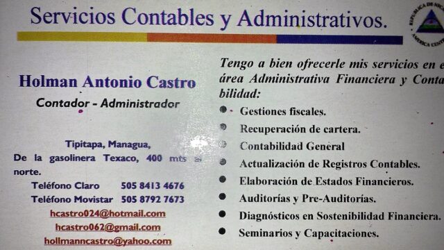 Servicios Contables Y Administrativos
