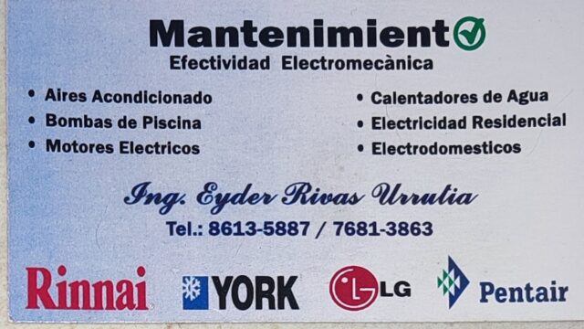Taller de Instalación, Reparación y Mantenimiento de Equipos Residenciales